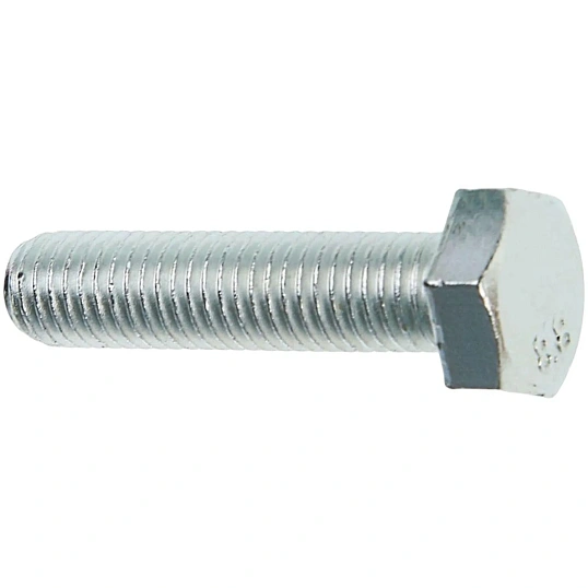 Болт DIN933 с шестигр. головкой оцин.М12х50 (12 шт/уп) Zitar (126528)