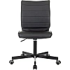 Кресло VB_EChair 303 PU черный эко.кожа крестов. металл черный