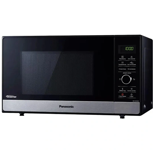 Микроволновая печь Panasonic NN-SD38HSZPE, 23 л., 1000ВТ, инверт., чер