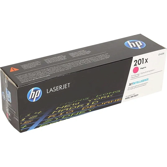 Картридж лазерный HP 201X CF403X пурп. для CLJ Pro M252/M277