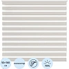 Рулонная штора Комус Мебель Angora 538603 V1 день/ночь, 50х160, белый