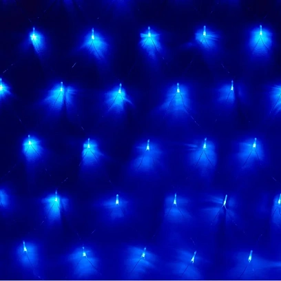 Гирлянда светодиодная голуб, 240LED (2х3м) прозр провод IP20 SW-XMAXIn-0005