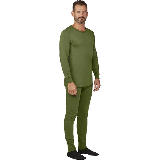 Белье нательное трикотаж летнее цв.олива (р. 52-54)р. 194-200