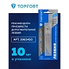 Нож универсальный TOPFORT 18мм с мет.направл.,алюм+ABS,лезв.воронение