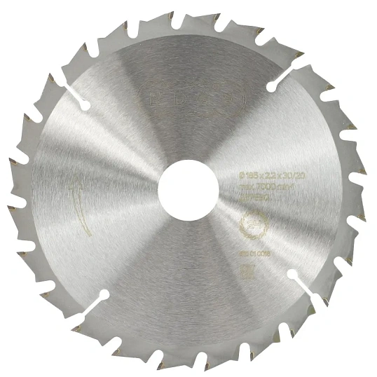Диск пильный по дереву EDGE by PATRIOT, d185х24х30/20мм, 24зуб (810010018)