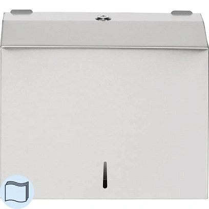 Диспенсер для полотенец лист V-слож металл_M-5823