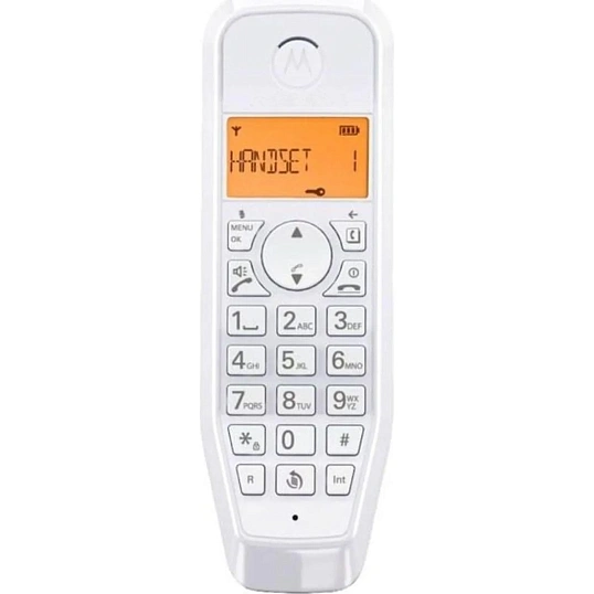 Радиотелефон MOTOROLA S1202 2 трубки набор черный/белый