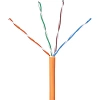Кабель BigTech BT-CECR-015 CCA UTP 4 пары, кат.5e AWG24 LSZH 305м оранж