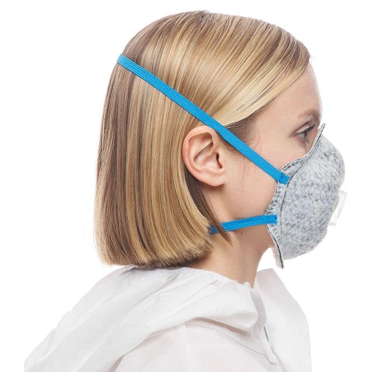 Полумаска фильтрующая UNIX Air 512V FFP2 R D/А0 3шт/уп