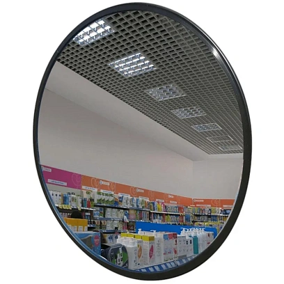 Зеркало противокражное,  обзорное  для помещений, 500 мм