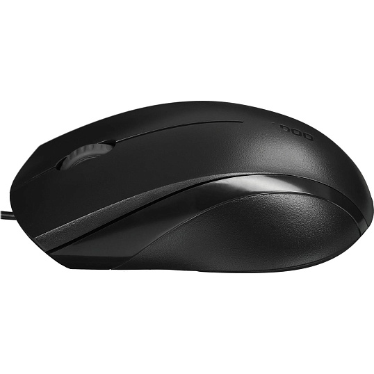 Мышь компьютерная RAPOO проводная N1200, цвет - черный