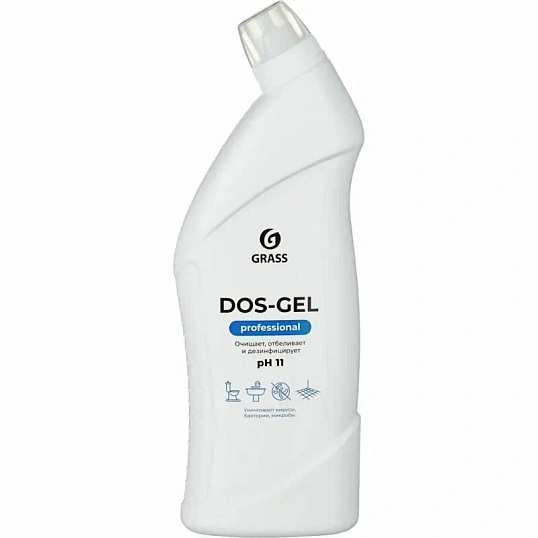 Профхим сантех щел д/компл уборки,отбел/дез-эф Grass/DOS Gel PROF, 0,75л_ТБ