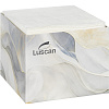 Салфетки бумажные Luscan 1 сл 24x24см белые 100штх4, спендер