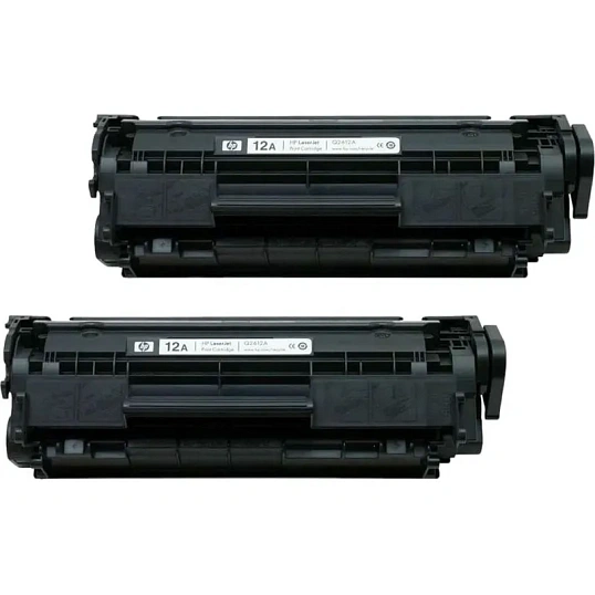 Картридж лазерный HP 12A Q2612AF чер. для LJ 1010 (2шт/уп)