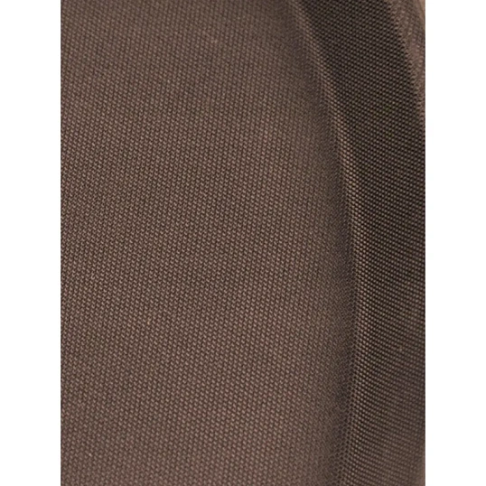 Поднос прорезин.кругл.16'' 40см корич., кт03