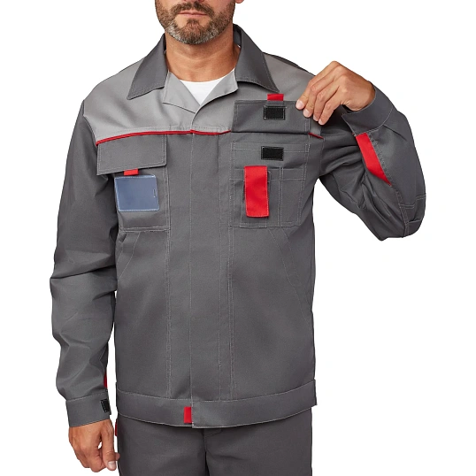 Костюм летний муж л10-КБР т-сер/сер(р.60-62)158-164(серия л)ЧЛБ