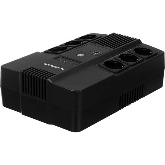ИБП Ippon Nut 650 650ВА/360Вт черный(2050150)