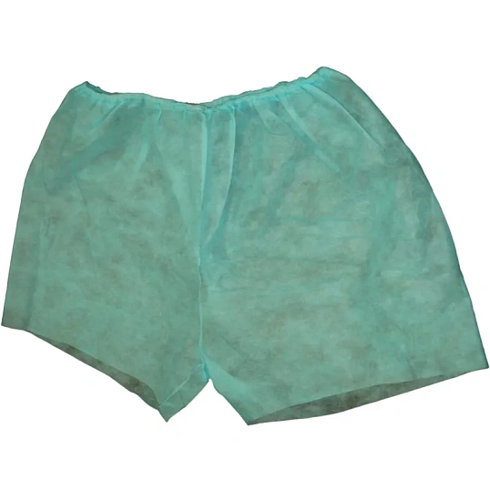 Трусы н/с, с разрезом дл.38см, р.56-58, пл.42,голубые 10шт/уп  Гекса