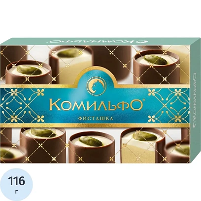 Конфеты Комильфо двухсл.начин.116г