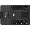 ИБП Powerman Brick 800, линейно-интеракт, 800ВА/480Вт, 3+3 EURO, RJ45/RJ11