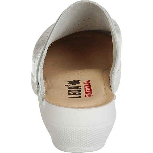 Сабо Leon белые (мод. MED102), р. 38