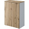 Стеллаж Коомус Мебель К-Loft 241H011 786х420х1080 дуб натур/белый