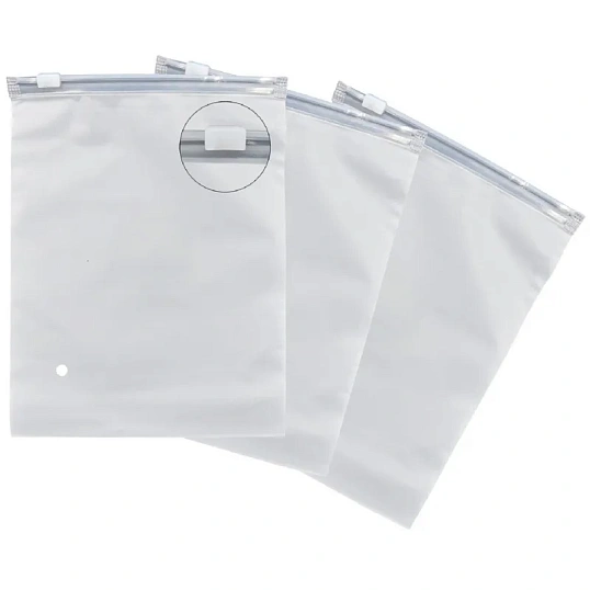 Пакет с замком слайдер EVA матовый 80 мкм 15х20, 50 шт/уп