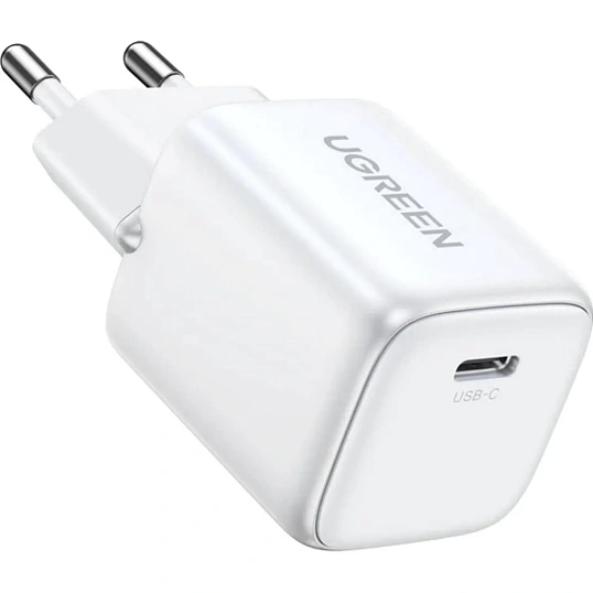 Зарядное устройство сет. UGREEN CD318 (15324)Nexode 20W USB-C PD GaN белый