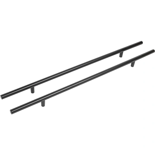 Ручка УЗК_скоба меб.StahlBuro A8925-320 (16646) BL матовый черный 2шт/уп