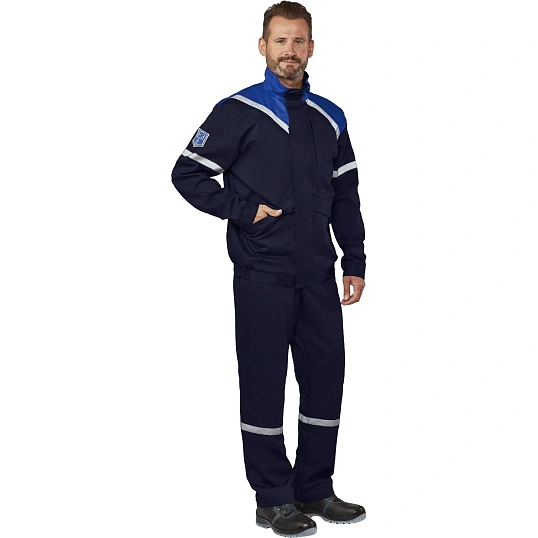 Костюм рабочий летний Антистат ГИДРА-2 муж. ЛА01-КПК син/вас 56-58/182-188