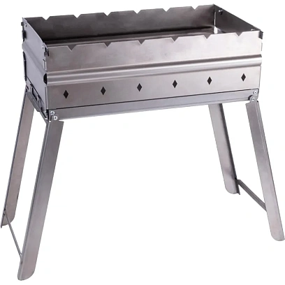 Мангал со складными ножками, с 6 шампур, Forester 45х25см,в кейсе, BC-783M