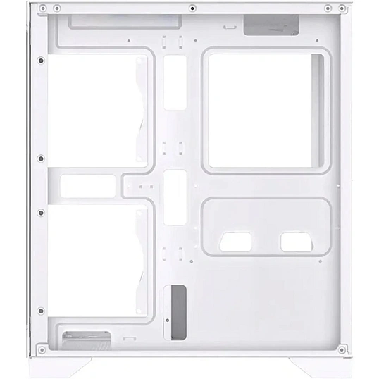 Корпус Bloody BD-CC103 бел.безБП mATX 7x120mm USB2.0x3.0 audio bott PSU