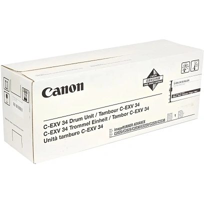 Драм-картридж Canon C-EXV34 (3786B003AA) чер. для IR C2020/2030