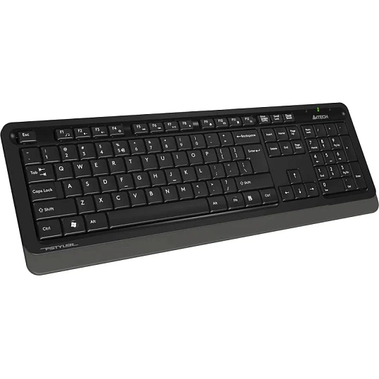 Набор клавиатура+мышь A4Tech Fstyler FG1010 черный/сер USB беспров Multime