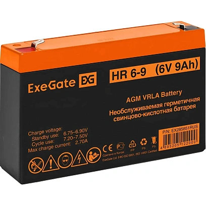 Батарея для ИБП ExeGate HR 6-9 EX285851RUS