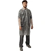 Халат н/с процед, рук.рез, на липч, XL, дл.110см, пл 25, белый, 10шт/уп