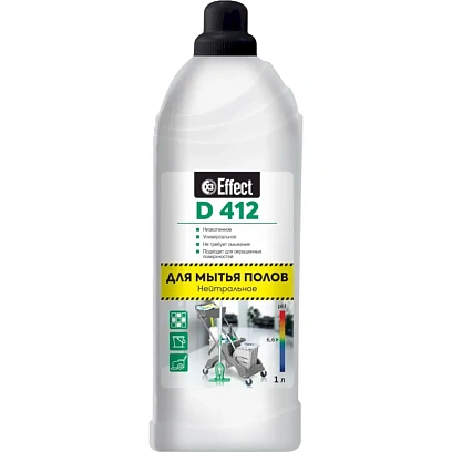 Профхим д/руч.мытья пола нейтрал Effect/DELTA 412, 1л