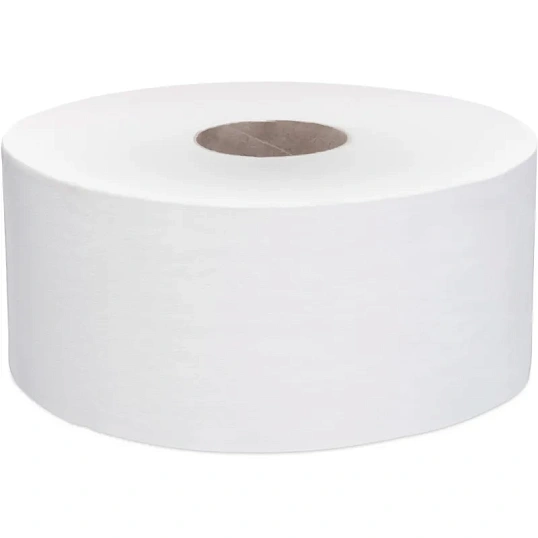 Бумага туалетная д/дисп Focus Eco Jumbo 1сл бел цел 525м 12рул/уп