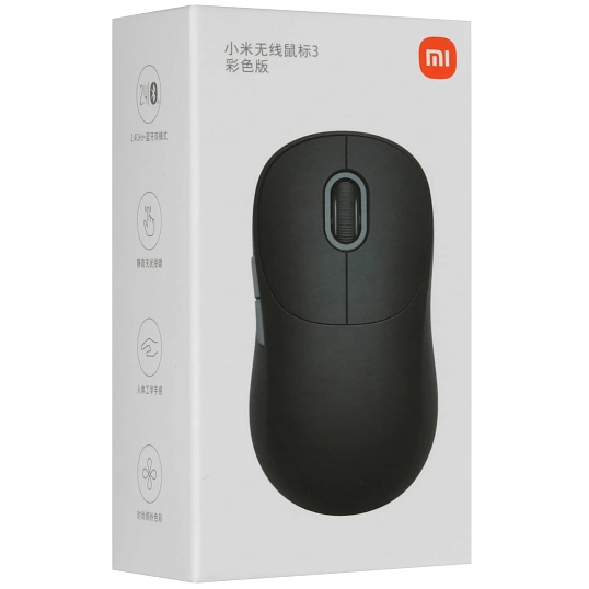 Мышь компьютерная Xiaomi Wireless Mouse 3 XMWXSB03YM [BHR8913GL] черный