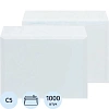 Конверт белый С5 стрип 162х229 80г КОМУС 1000шт/ уп