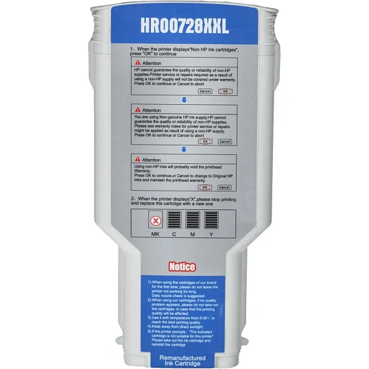 Картридж струйный Комус 728 F9J68A мат.чер. 300мл для DJ T730/T830