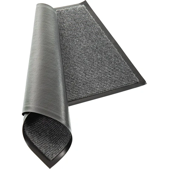 Коврик входной влаговпитывающий КОМФОРТ 60х90 см серый