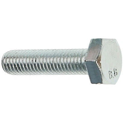 Болт DIN933 с шестигр. головкой оцин.М10х40 (15 шт/уп) Zitar (105216)