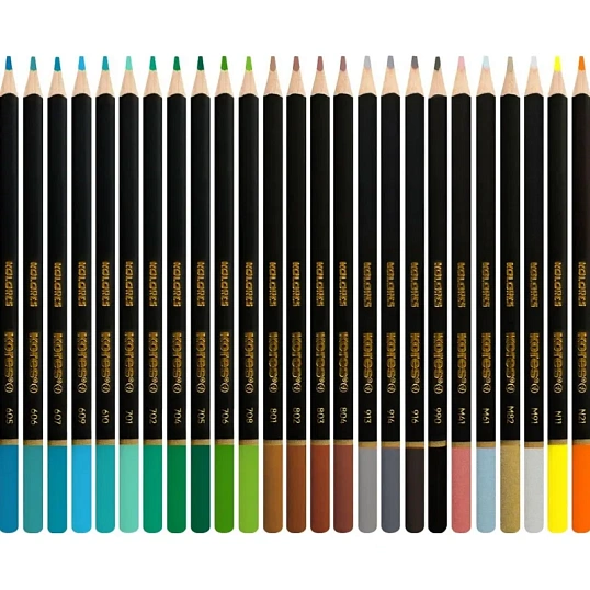 Карандаши цветные Kores Kolores 3-гран 3мм 50 цв/наб в металл.коробке 93351