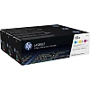 Картридж лазерный HP 131A U0SL1AM CMY для LJ Pro 200 (3шт/уп)
