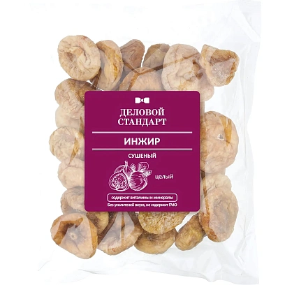 Инжир Деловой Стандарт сушеный, 500г