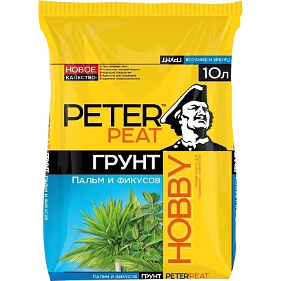 Грунт Пальмы и фикусы, Линия Хобби, 10 л