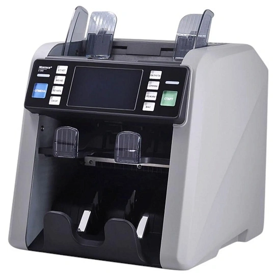Счетчик банкнот MERTECH C-200 DOUBLE CIS MG touch screen