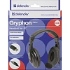 Гарнитура Defender Gryphon 750U USB, черный, 1.8м кабель