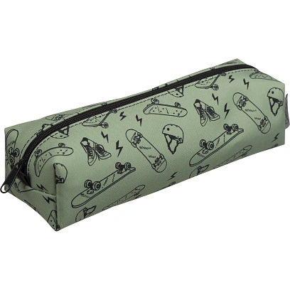 Пенал -косметичка Комус класс Скейт ПМО 31-20, ткань мягкий,  210х50х60